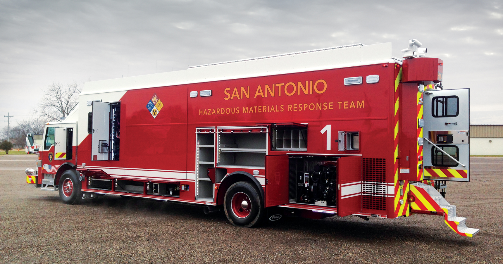 Hazmat Fire Trucks Configurations, Components and Examples